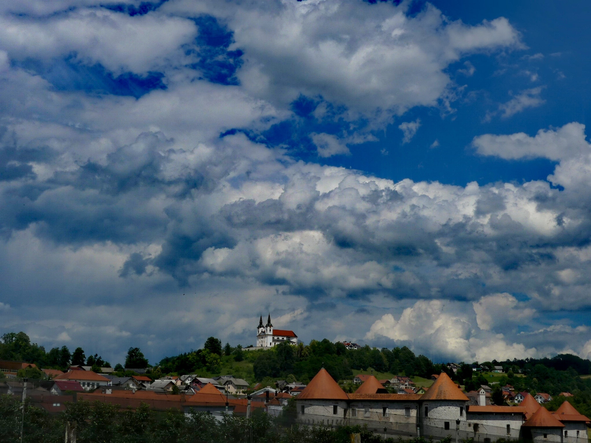 Village landscape